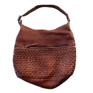 Vilenca Holland | genuine leather basketweave purse